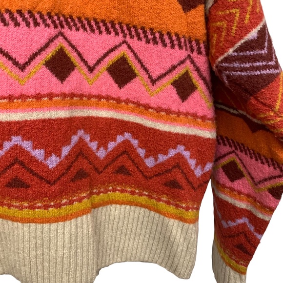 Forever 21 Geo Print Sweater - Picture 10 of 11
